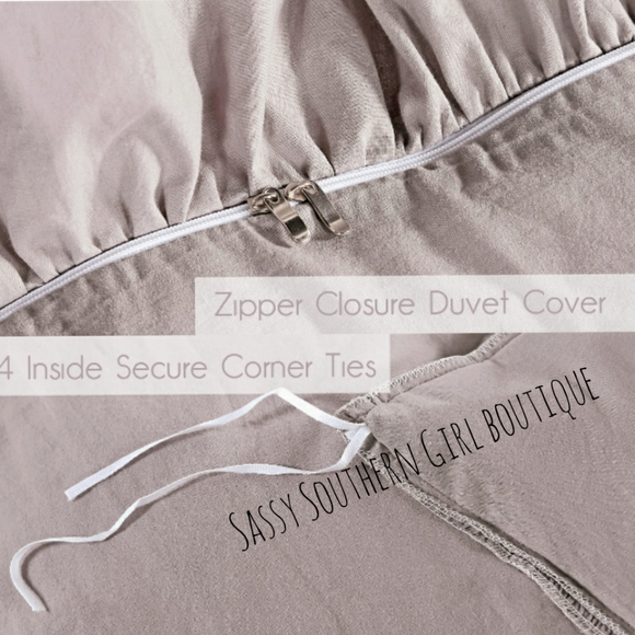 🆕⭐ Farmhouse Shabby chic rustic duvet cover set - Picture 7 of 9